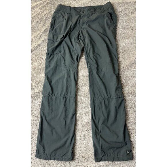 Columbia Womens Silver Ridge Walking Hiking Outdoor Pant Gray Size 10 Regular - Picture 4 of 14